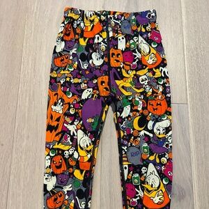 Disney Halloween Organic Cotton Pajama Bottoms for Kids Size 2 Unisex!